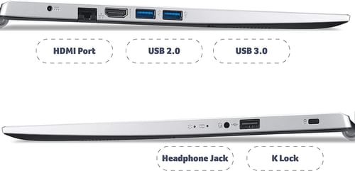 Acer Aspire 3 A315-58 NX.ADDSI.008 Laptop (11th Gen Core i5/ 8GB/ 1TB 128GB SSD/ Win10 Home)