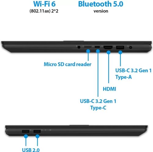 Asus Vivobook Pro 16X OLED M7600QC-L2044TS Gaming Laptop (Ryzen 9 5900HX/ 16GB/ 1TB SSD/ Win10 Home/ 4GB Graph)