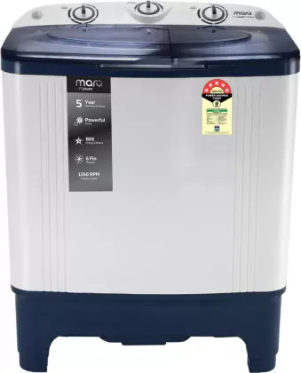 MarQ MQSA65H5B 6.5 kg Semi Automatic Top Load Washing Machine