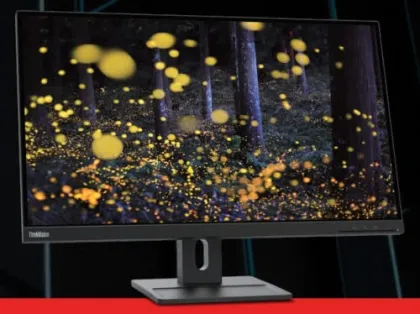 Lenovo ThinkVision E27q-20 27 inch Quad HD Monitor