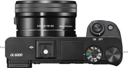 Sony Alpha ILCE-6000L 24.3 Mirrorless Camera (SELP 16-50 Lens)