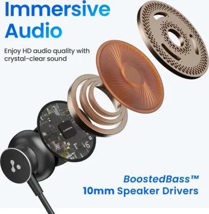 Ambrane Stringz 04 Type-C Wired Earphones