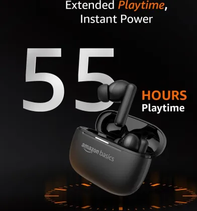 AmazonBasics Pro Series ANC True Wireless Earbuds
