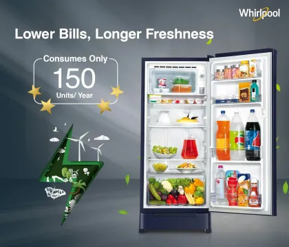 Whirlpool 215 IMPC ROY 4S 192 L 4 Star Single Door Refrigerator