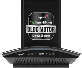 Livpure Eterna Max BLDC 60cm Auto Clean Chimney