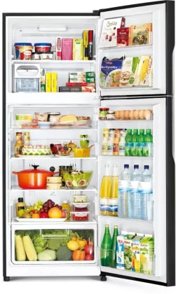Hitachi R-VG470PND3 451L 2 Star Double Door Refrigerator