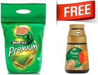 Tata Tea Premium Tea, 1 Kg | Tata Tea Fusion, Assam + Green Tea FREE