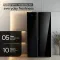 Godrej RS EONVELVET 580C RID GL BK 540 L Side by Side Door Refrigerator