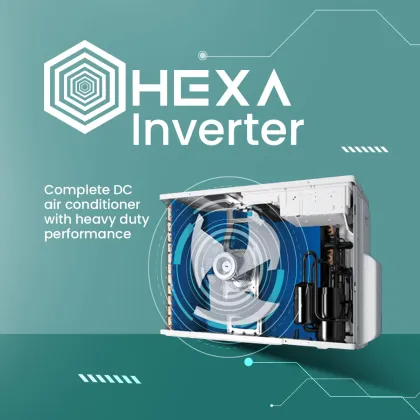 Haier HSU80SHD-AOW3BN-INV 2.4 Ton 3 Star 2025 Inverter Split AC