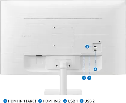Samsung M5 M50D LS27DM503EKXKR 27 inch Full HD Smart Monitor