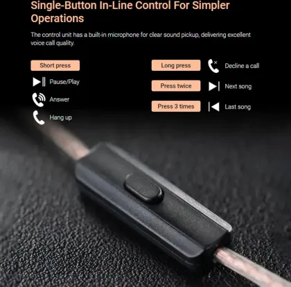 KZ EDX Pro X Wired Earphones