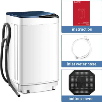 Giantex EP23936BL 7.7 lbs Fully Automatic Top Load Washing Machine