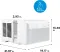 Midea MAW12V1QWT 12000 BTU 115V Window AC
