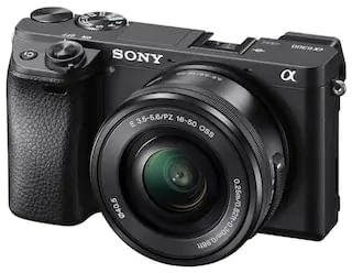 Sony Alpha A6300 24.2MP Mirrorless Camera (16-50mm Lens)