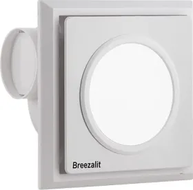 Breezalit CE Vent with Light 200 mm Exhaust Fan
