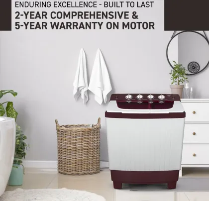 Amstrad AMWS65PW 6.5 kg Semi Automatic Washing Machine