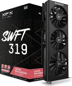 XFX Speedster SWFT 319 AMD Radeon RX 6800 16 GB GDDR6 Graphics Card