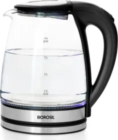 Borosil Crystal ‎BKE18LGK17 1.8L Electric Kettle
