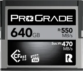 ProGrade Digital Cobalt 640GB CFast 2.0 Memory Card