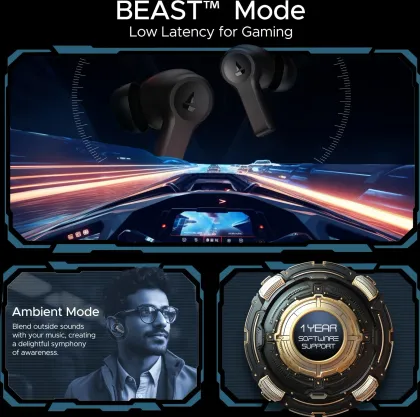 boAt Airdopes Flex 454 ANC True Wireless Earbuds
