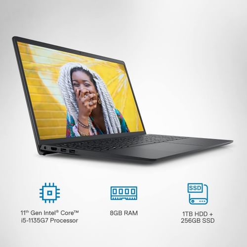 Dell Inspiron 3511 D560803WIN9B Laptop (11th Gen Core i5/ 8GB/ 1TB 256GB SSD/ Win11)