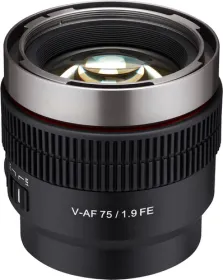 Samyang Cine AF 75mm T/1.9 FE Lens