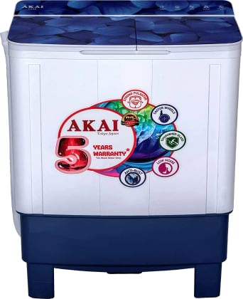 Akai AKSA-70CBFG 7 Kg Semi Automatic Washing Machine