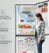 Panasonic NR-BK468BGMN 401 L 2 Star Double Door Refrigerator