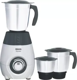 Inalsa Passion 600 W Mixer Grinder (3 Jars)