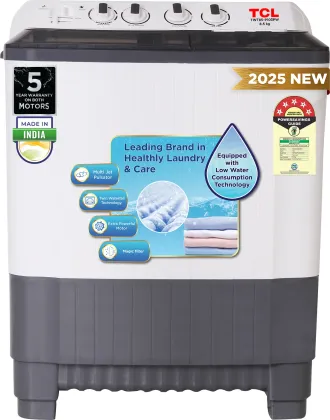 TCL TWT85-P103PW 8.5 kg Semi Automatic Washing Machine