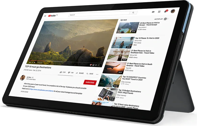 Lenovo Chromebook Duet 2-in-1 Chromebook (Helio P60T/ 4GB/ 64GB