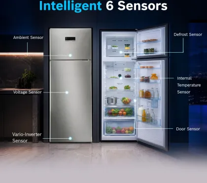 Bosch CTC29S22VI 269 L 2 Star Double Door Refrigerator