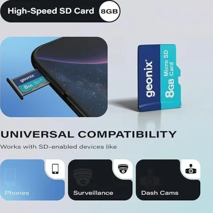 Geonix GXSDC 8GB Micro SD Memory Card - image 3