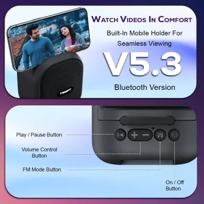 Tempt Rebel 12W Bluetooth Speaker