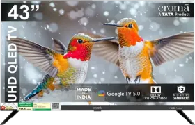 Croma CREL043UGQ331851 43 inch Ultra HD 4K Smart QLED TV