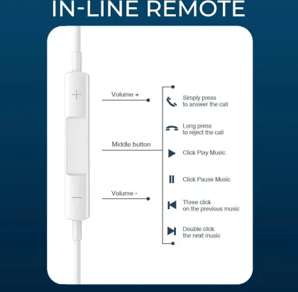 Lenyes LF105 Wired Earphones