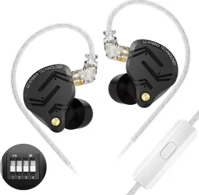 KZ ZS12 Pro X Wired Earphones (Tuning Switch)