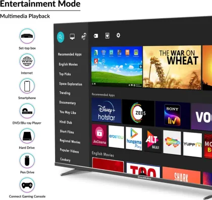 CloudWalker 65SUA9 65-inch Ultra HD 4K Smart LED TV