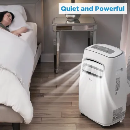 Midea MAP10S1CWT 10000 BTU 115V Portable AC
