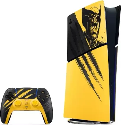 Sony PlayStation 5 Slim Digital Edition Gaming Console - Marvel's Wolverine Limited Edition Bundle