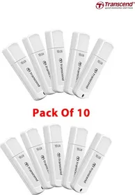 Transcend Jet Flash 370 16GB Pen Drive (Pack of 10)