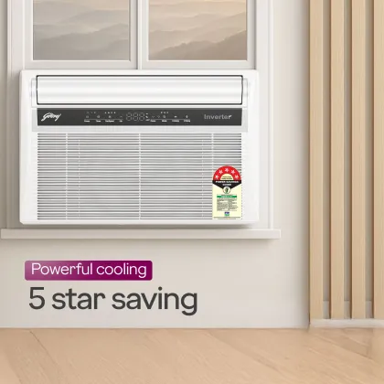 Godrej WIC 18T5TS 1.5 Ton 5 Star 2026 Inverter Window AC