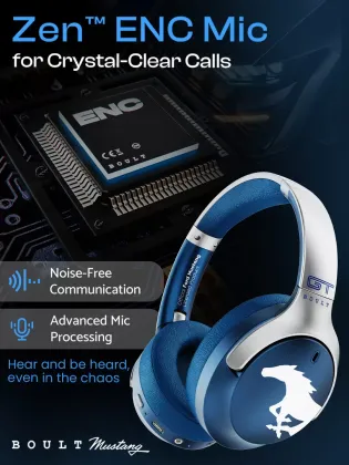 Boult x Mustang Q Wireless Headphones