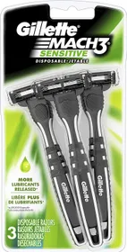 Gillette Mach3 Disposable Sensitive Razors