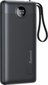 ROBOTEK S32 Plus 10000 mAh Power Bank with Built-in 4 Types of Cables