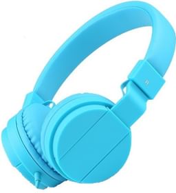 Mobilegear Foldable Stereo With Mic Wired Headphones (Over the Head)