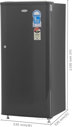 BPL BRD205 190 L Single Door Refrigerator Price in India 2024, Full ...