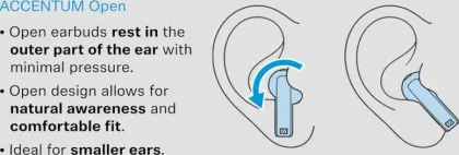 Sennheiser Accentum Open True Wireless Earbuds