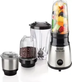Lee-Star Nutrimix Plus LE-810 400 W Mixer Grinder (4 jars)