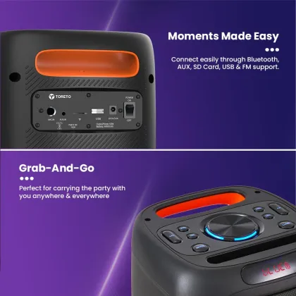 Toreto Party Box 60W Wireless Speaker